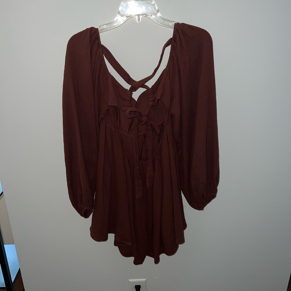 Princess Polly Lorna long sleeve romper - Picture 2 of 4